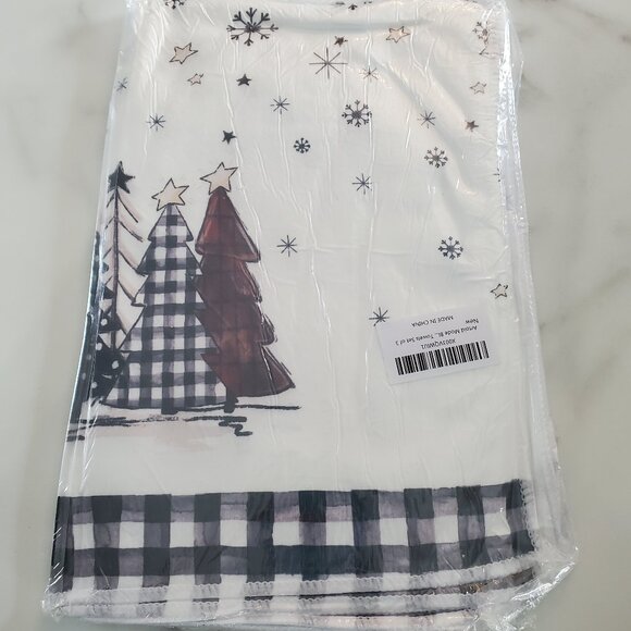 COPY - 4 Pack Fall Leaves Hand Towels - Picture 2 of 14